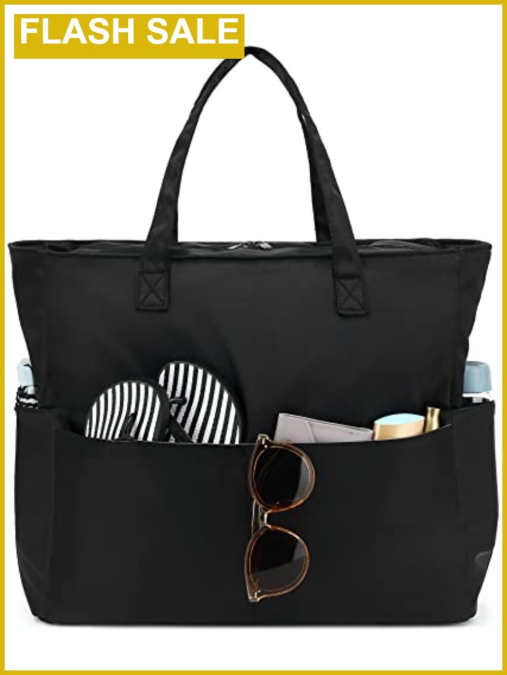 Waterproof Beach Tote XL Wet Compartment Travel Gym Pool Bag